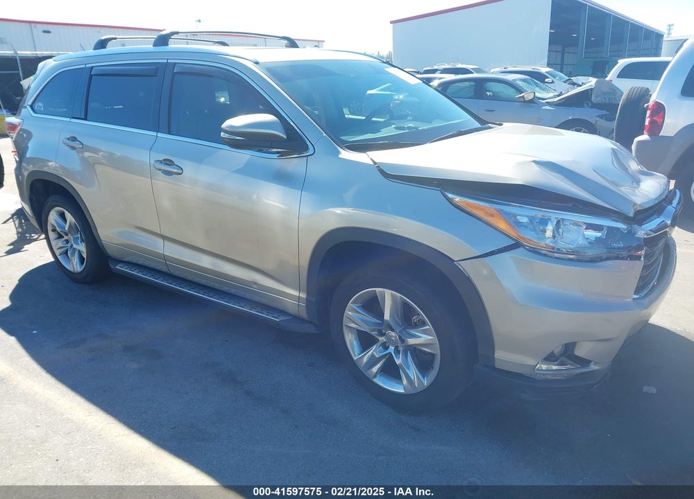 2015 TOYOTA HIGHLANDER LIMITED V6 VIN: 5TDYKRFH8FS049760