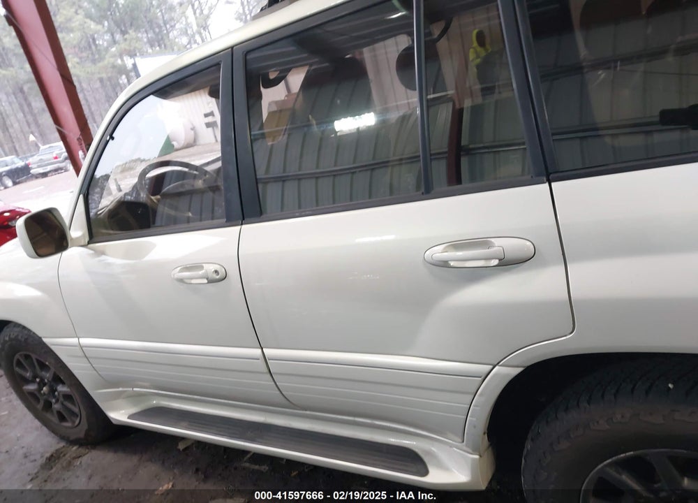 1999 LEXUS LX 470 VIN: JT6HT00W1X0056660
