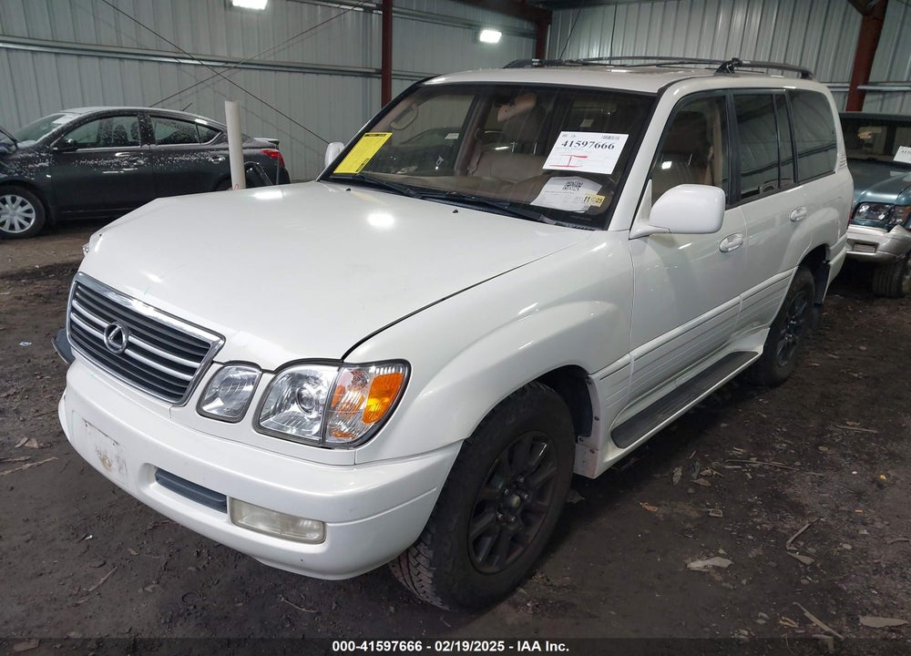1999 LEXUS LX 470 VIN: JT6HT00W1X0056660