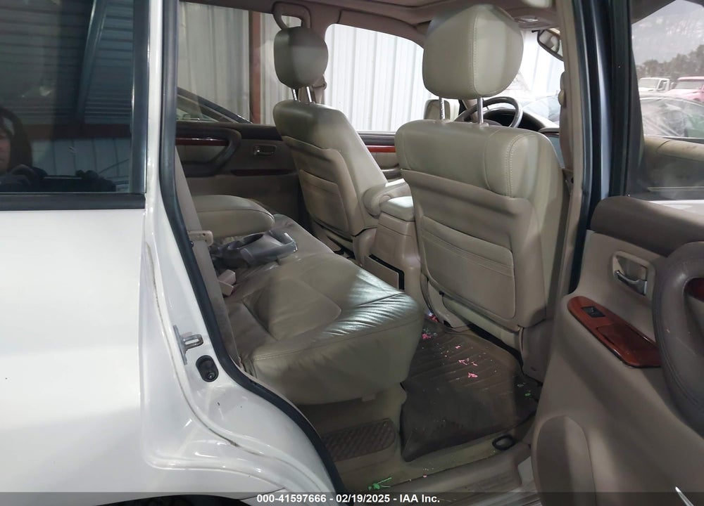 1999 LEXUS LX 470 VIN: JT6HT00W1X0056660
