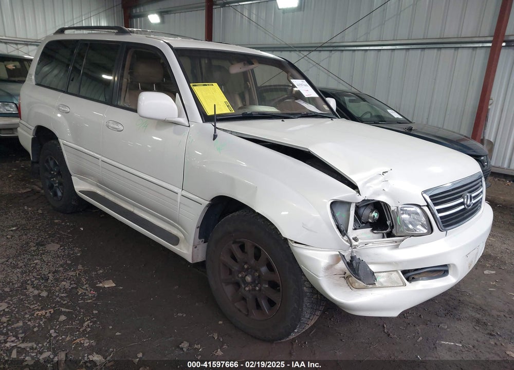 1999 LEXUS LX 470 VIN: JT6HT00W1X0056660