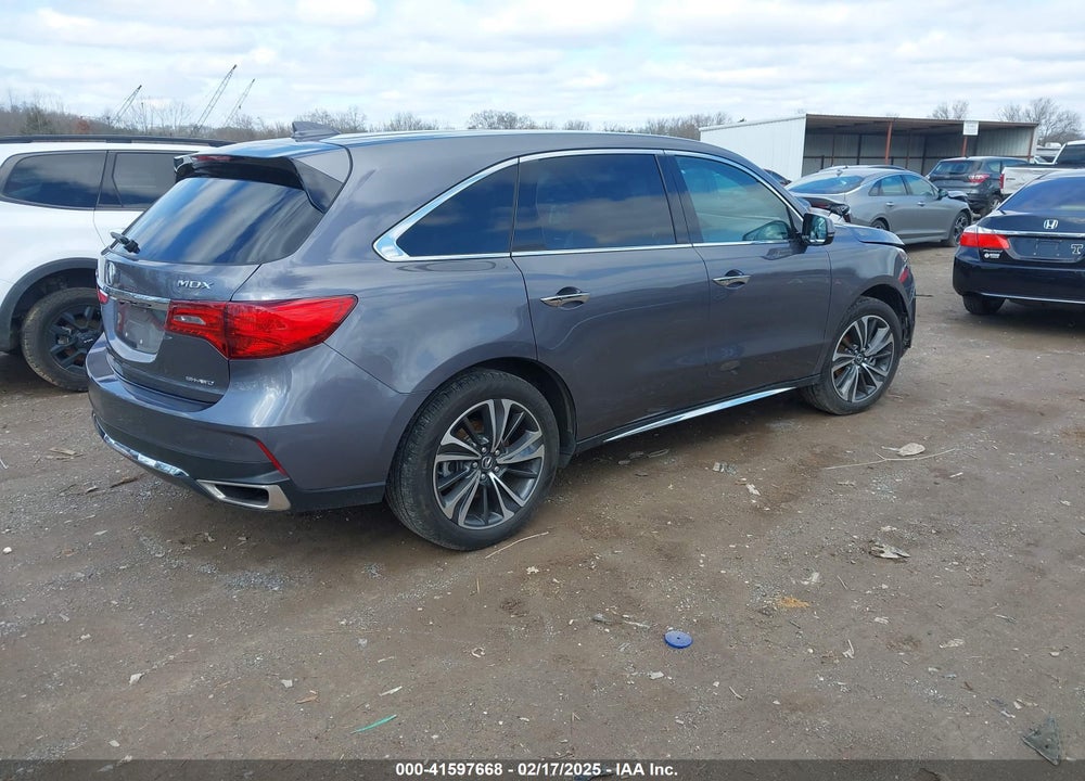 2020 ACURA MDX TECHNOLOGY PACKAGE VIN: 5J8YD4H54LL050919