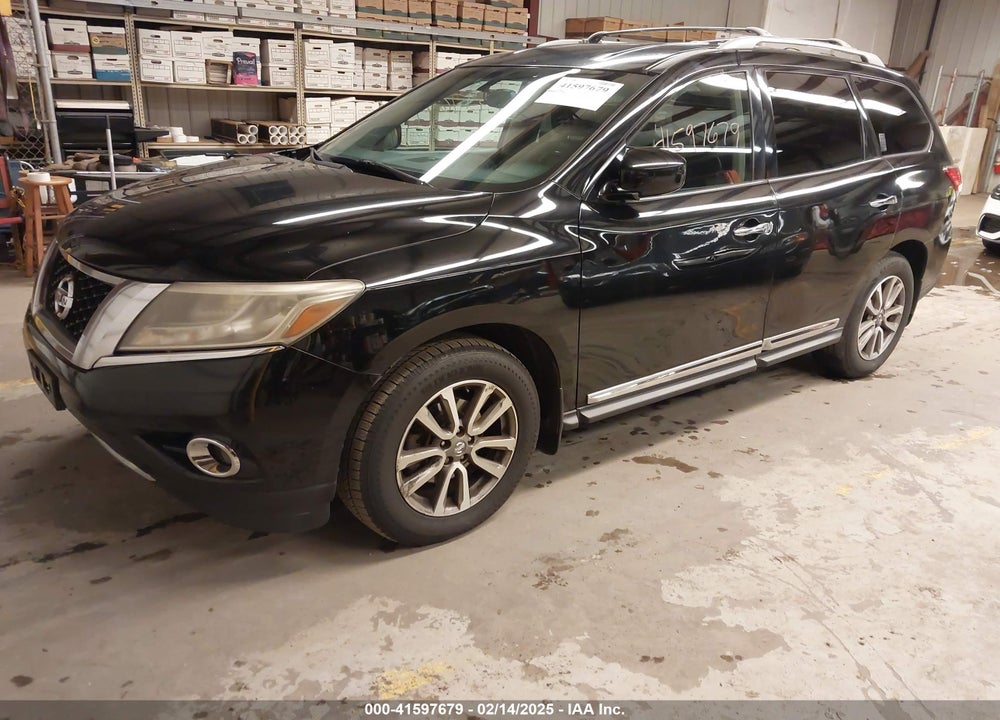 2014 NISSAN PATHFINDER SL VIN: 5N1AR2MN5EC685917
