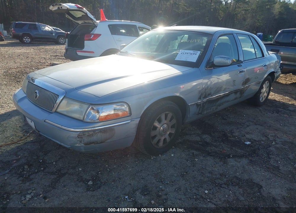 2004 MERCURY GRAND MARQUIS LS VIN: 2MEFM75W74X664595