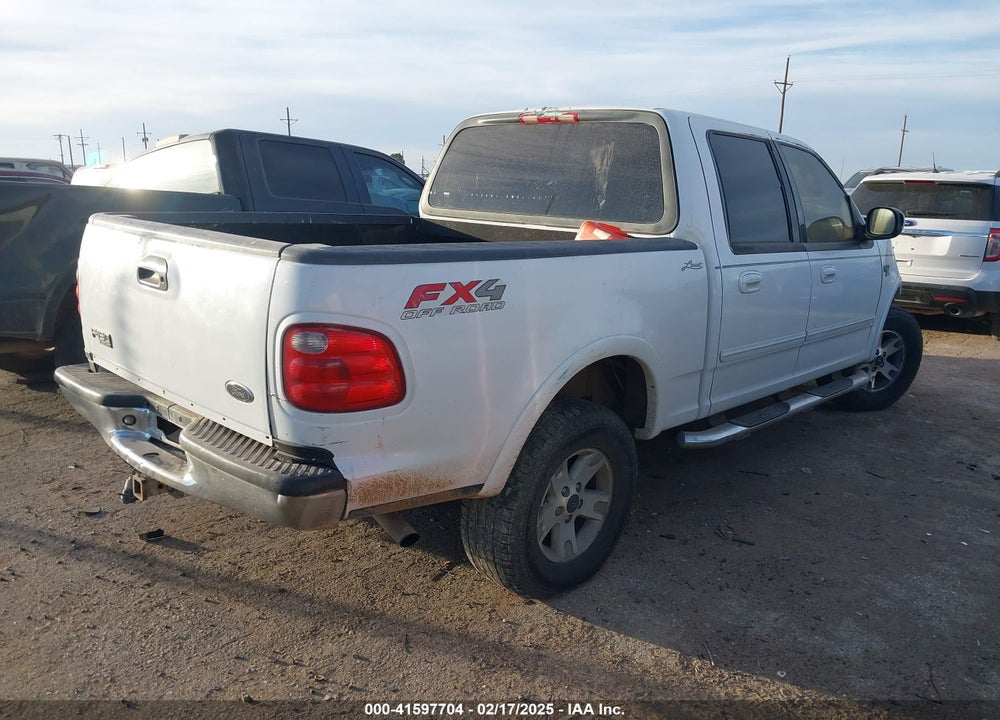2002 FORD F-150 LARIAT/XLT VIN: 1FTRW08L82KC66135