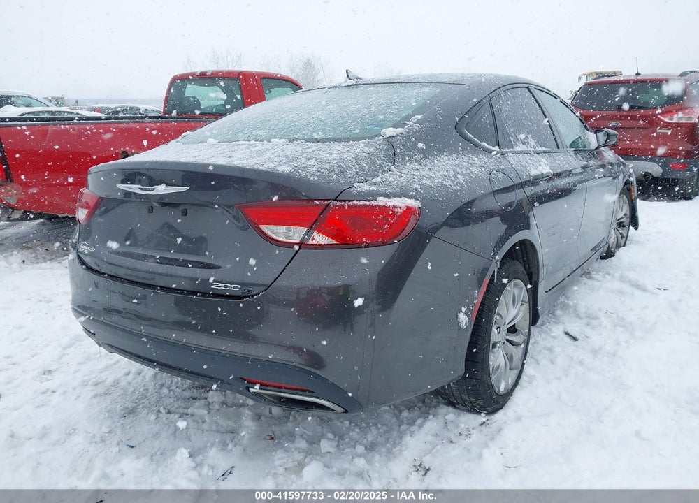 2016 CHRYSLER 200 S VIN: 1C3CCCBB8GN147821