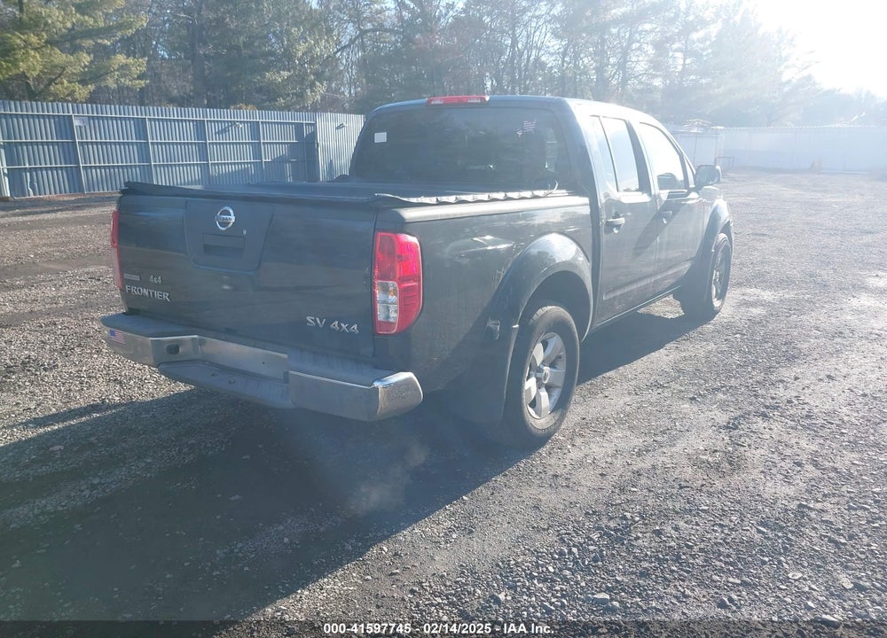 2012 NISSAN FRONTIER SV VIN: 1N6AD0EV9CC449304