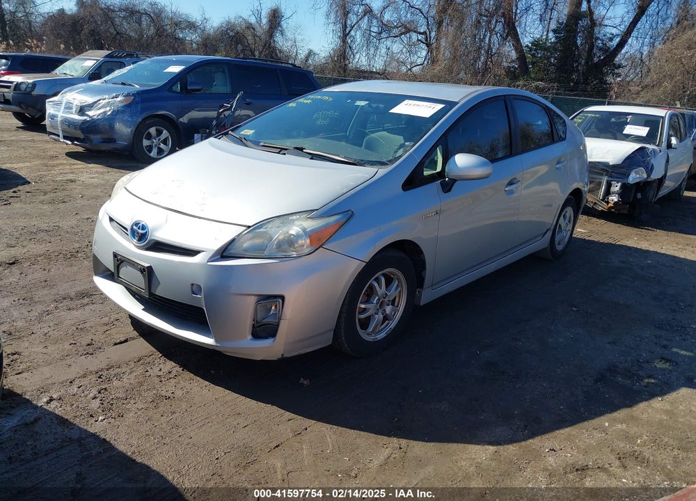 2011 TOYOTA PRIUS THREE VIN: JTDKN3DU7B0282942