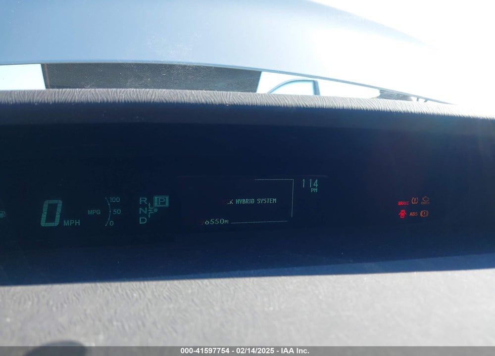 2011 TOYOTA PRIUS THREE VIN: JTDKN3DU7B0282942