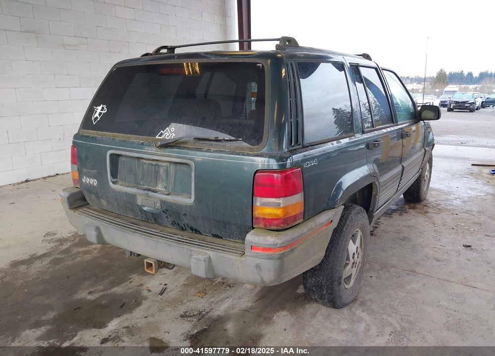 1995 JEEP GRAND CHEROKEE LAREDO VIN: 1J4GZ58S1SC725285