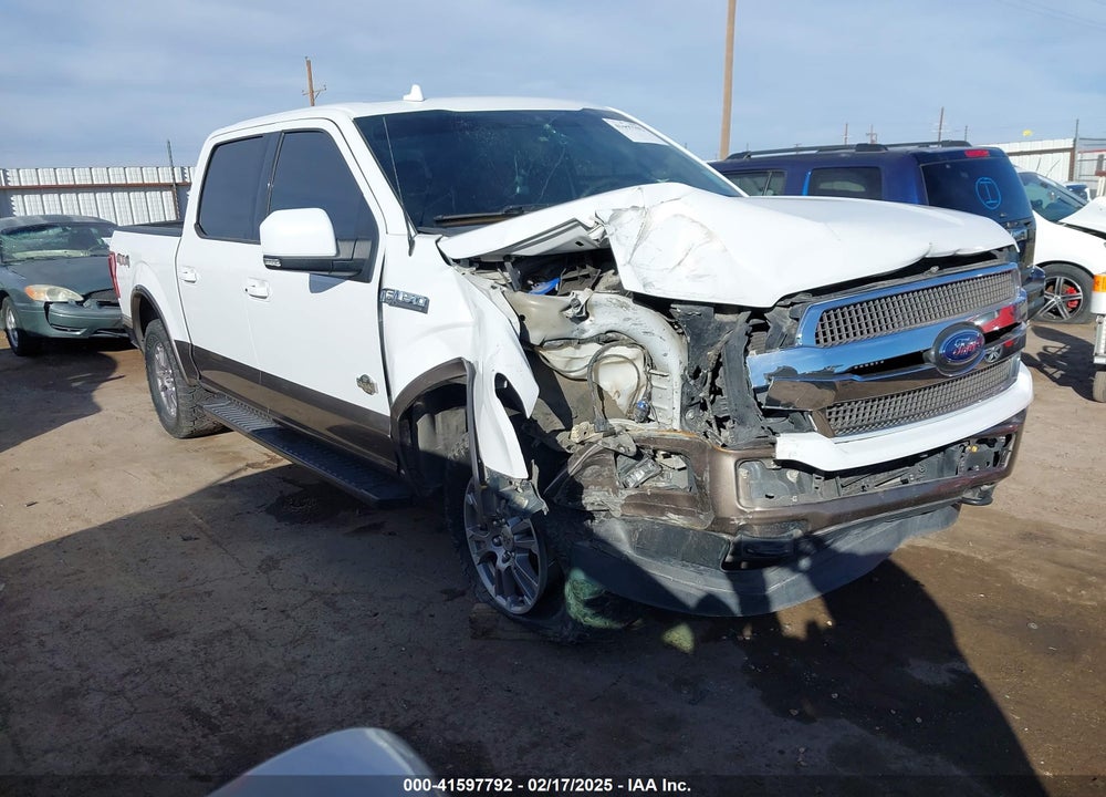 2018 FORD F-150 KING RANCH VIN: 1FTEW1EGXJFC82212