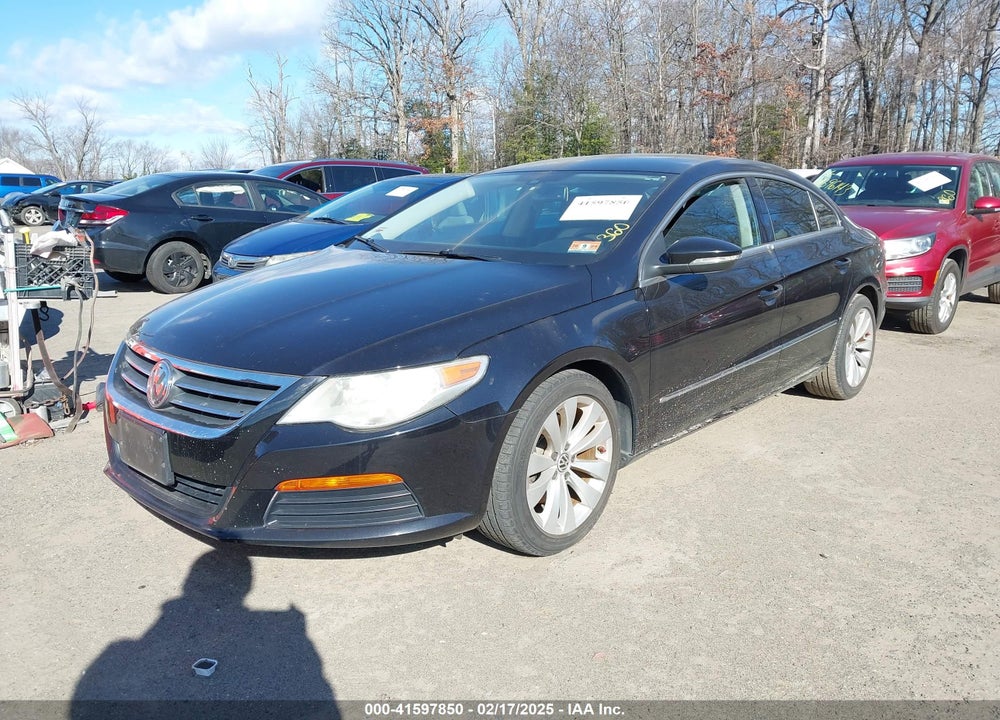 2012 VOLKSWAGEN CC SPORT VIN: WVWMP7AN6CE502504