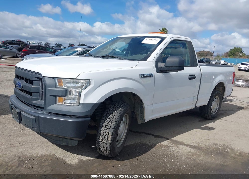 2016 FORD F-150 XL VIN: 1FTMF1C87GKD96885
