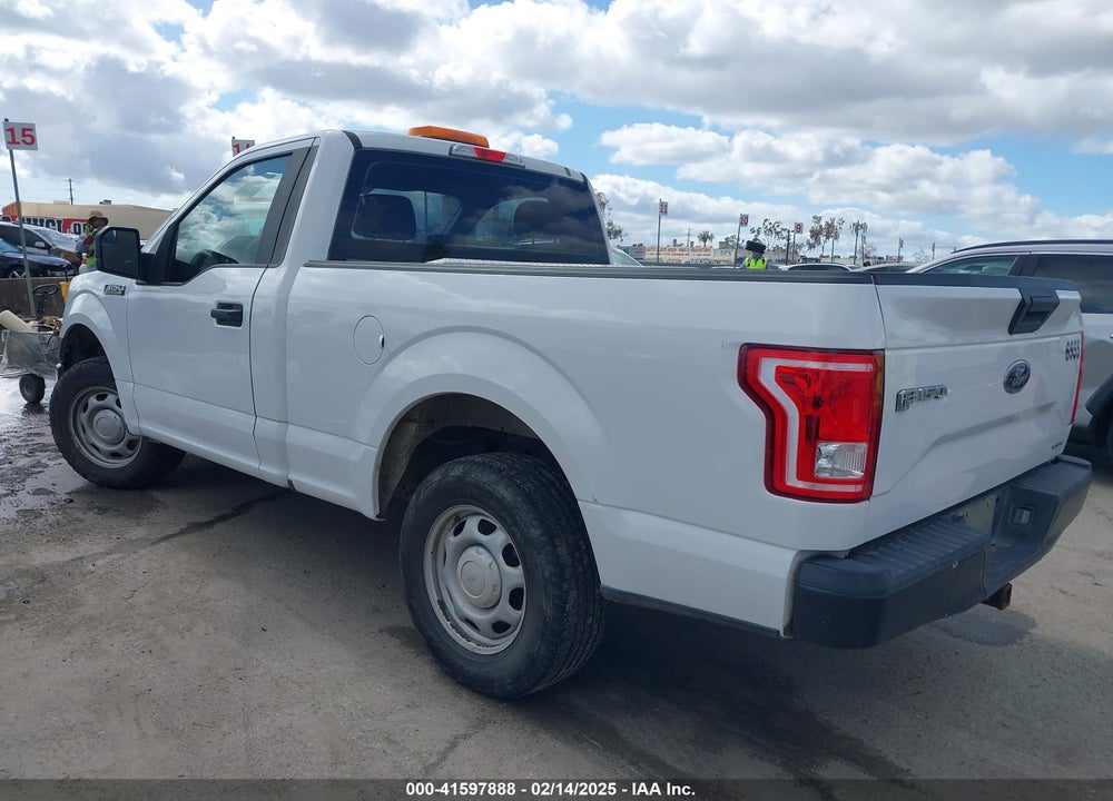 2016 FORD F-150 XL VIN: 1FTMF1C87GKD96885