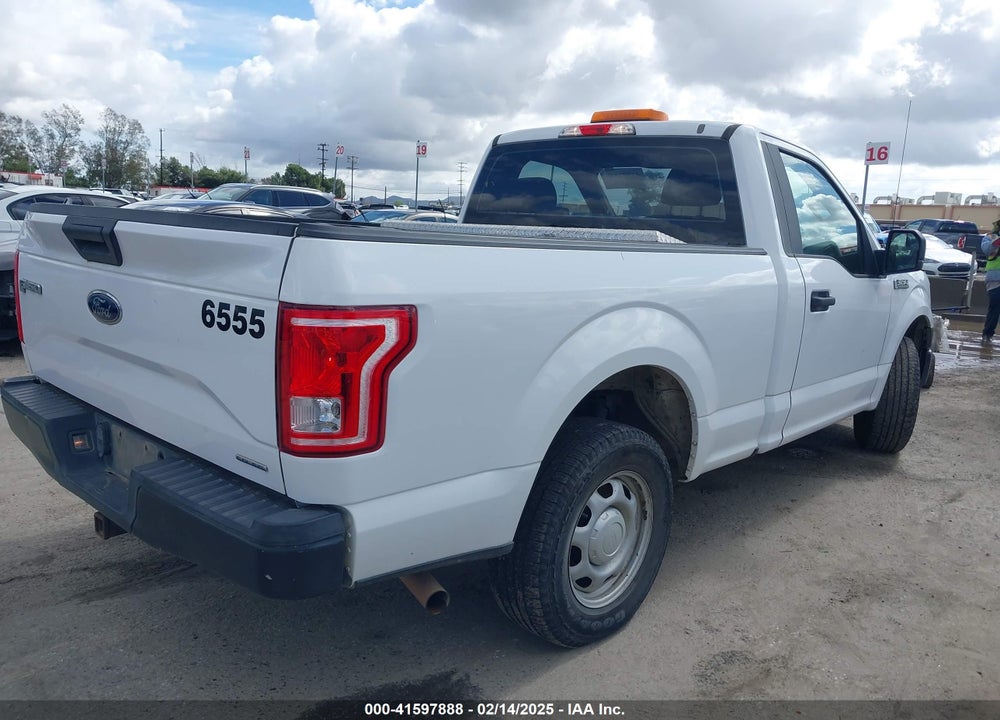 2016 FORD F-150 XL VIN: 1FTMF1C87GKD96885