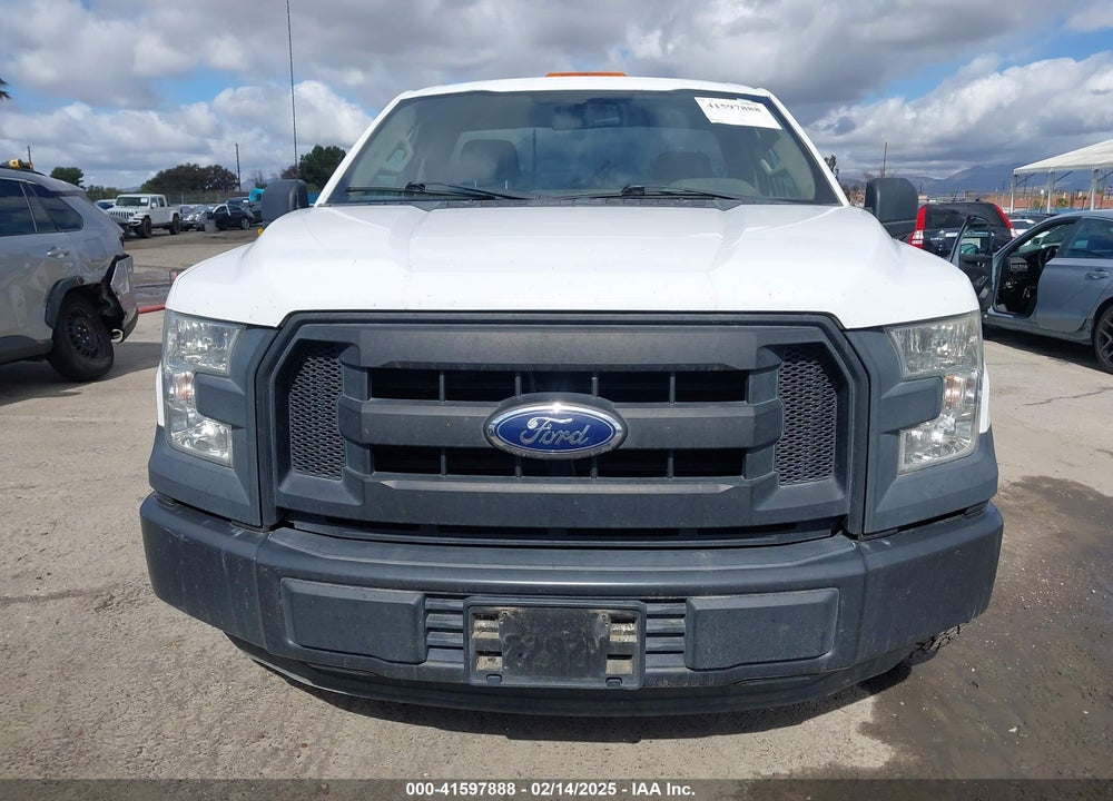 2016 FORD F-150 XL VIN: 1FTMF1C87GKD96885