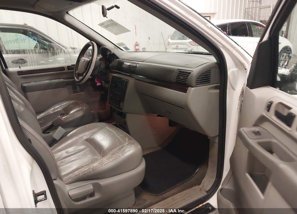 2007 FORD FREESTAR SEL VIN: 2FMZA522X7BA06974