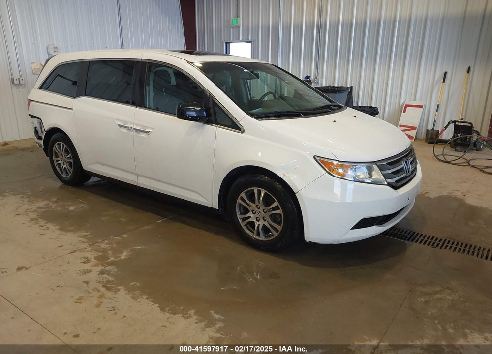 2013 HONDA ODYSSEY EX-L VIN: 5FNRL5H67DB034853