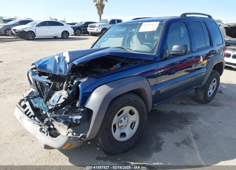 2004 JEEP LIBERTY SPORT VIN: 1J4GL48K74W193795
