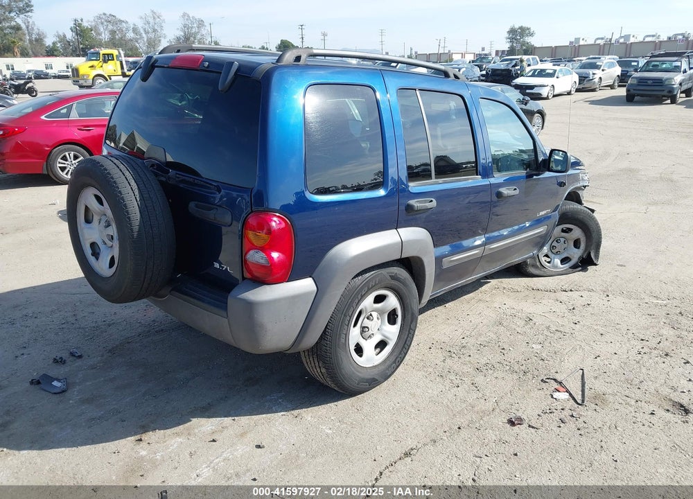 2004 JEEP LIBERTY SPORT VIN: 1J4GL48K74W193795