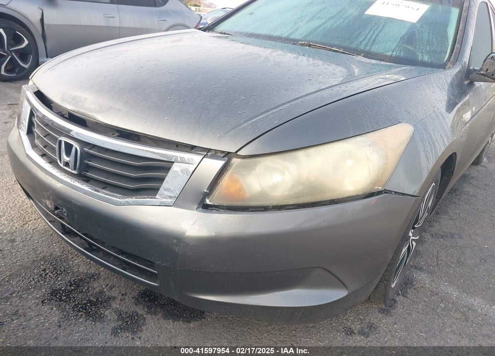 2008 HONDA ACCORD 2.4 LX VIN: 1HGCP26358A166415