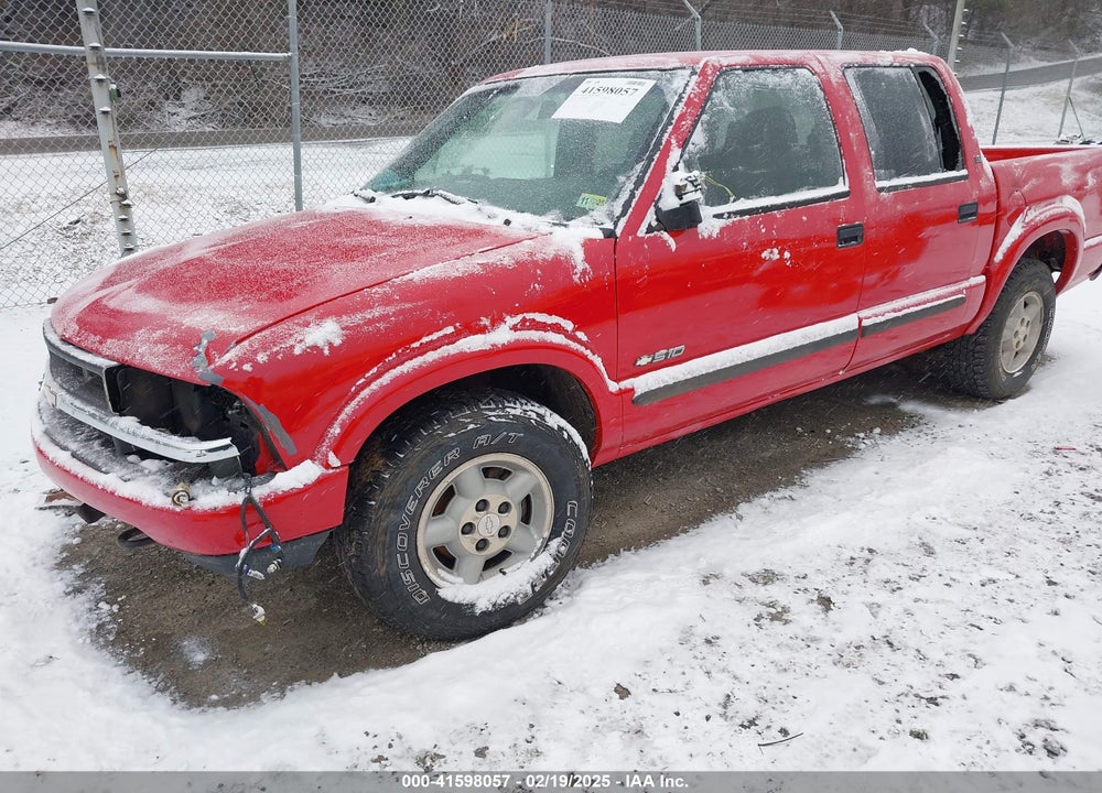 2003 CHEVROLET S-10 LS VIN: 1GCDT13X83K177184