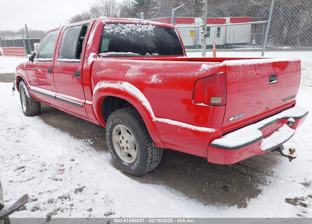 2003 CHEVROLET S-10 LS VIN: 1GCDT13X83K177184
