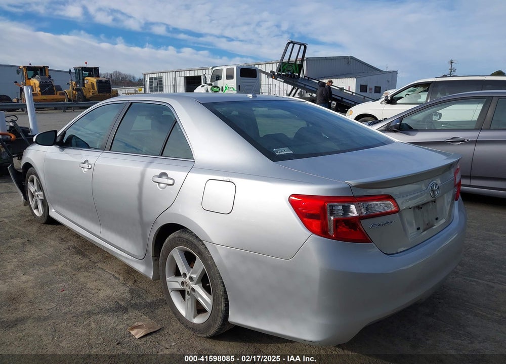 2012 TOYOTA CAMRY SE VIN: 4T1BF1FK5CU109021