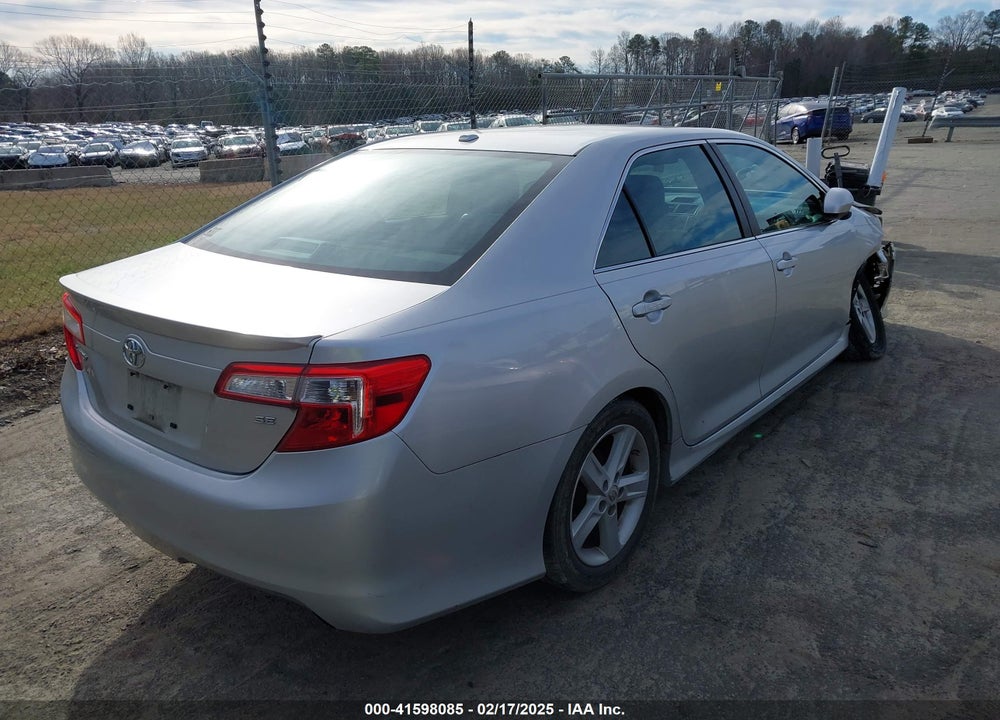 2012 TOYOTA CAMRY SE VIN: 4T1BF1FK5CU109021