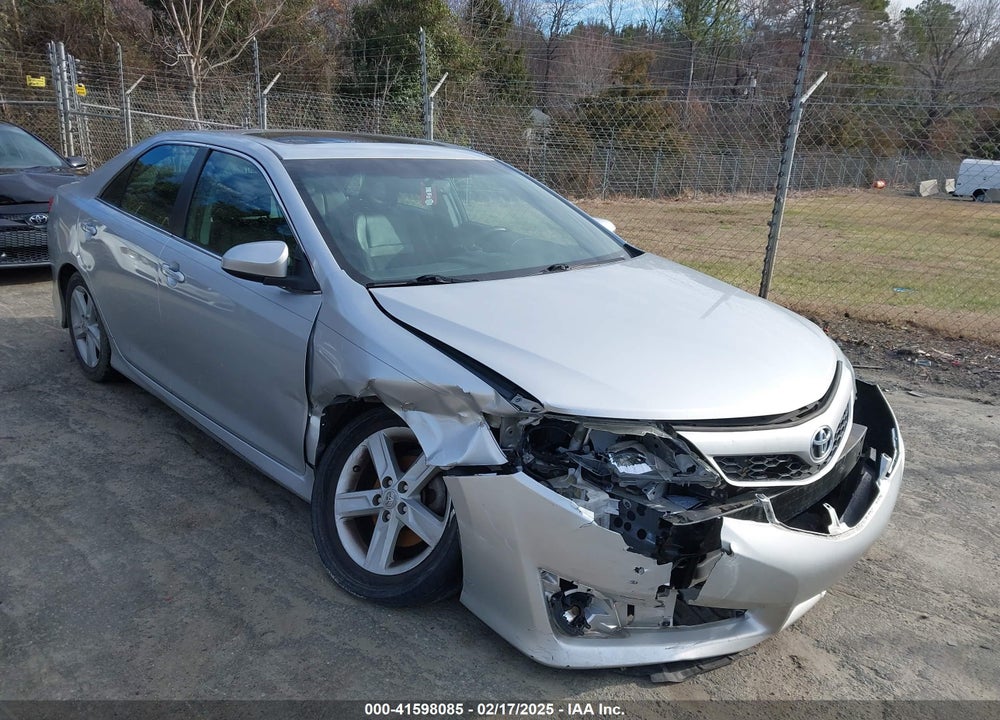 2012 TOYOTA CAMRY SE VIN: 4T1BF1FK5CU109021