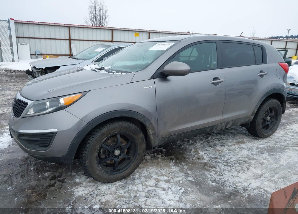 2014 KIA SPORTAGE LX VIN: KNDPBCAC6E7613936