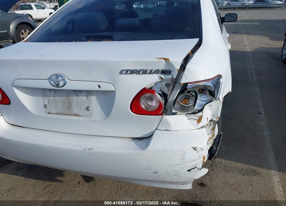 2007 TOYOTA COROLLA CE VIN: 2T1BR32EX7C762941