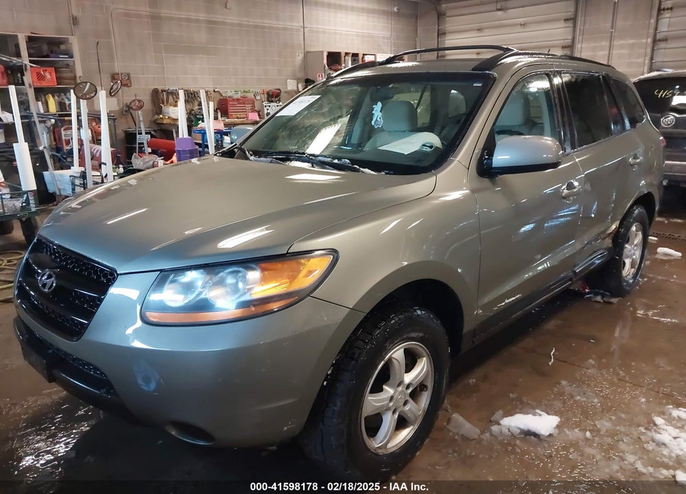 2008 HYUNDAI SANTA FE GLS VIN: 5NMSG13D68H226094