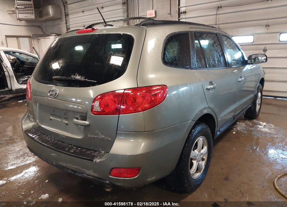 2008 HYUNDAI SANTA FE GLS VIN: 5NMSG13D68H226094