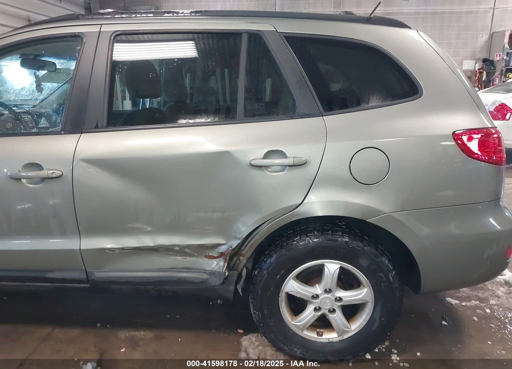 2008 HYUNDAI SANTA FE GLS VIN: 5NMSG13D68H226094