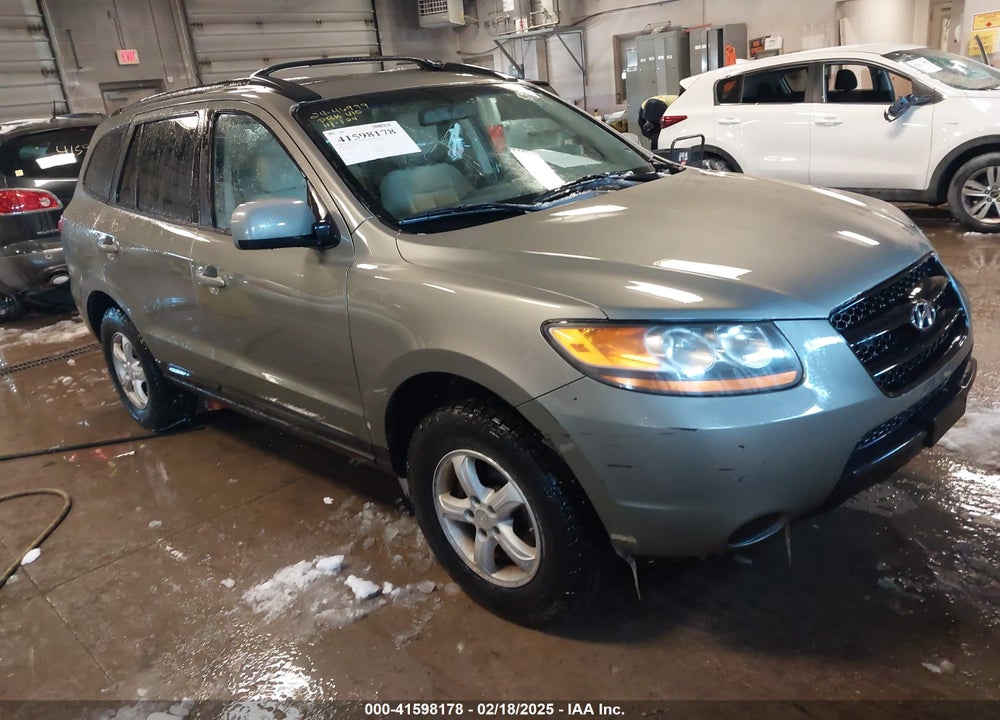 2008 HYUNDAI SANTA FE GLS VIN: 5NMSG13D68H226094