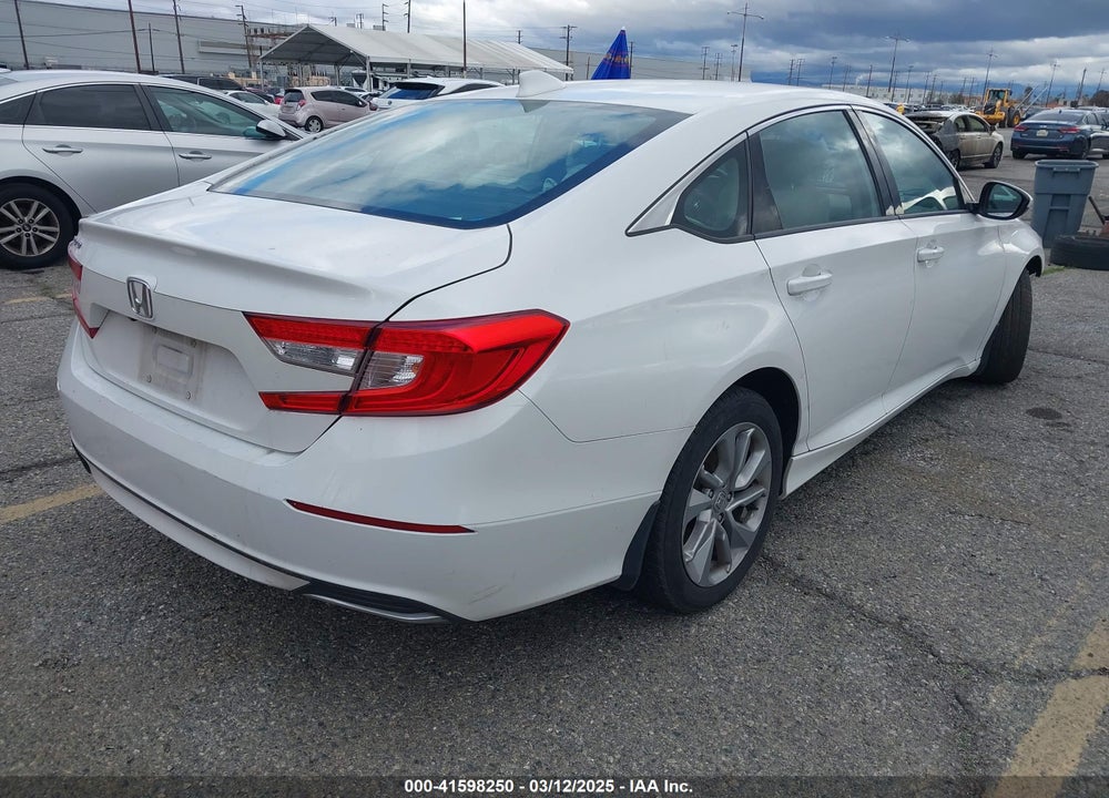 2018 HONDA ACCORD VIN: 1HGCV1F12JA167607