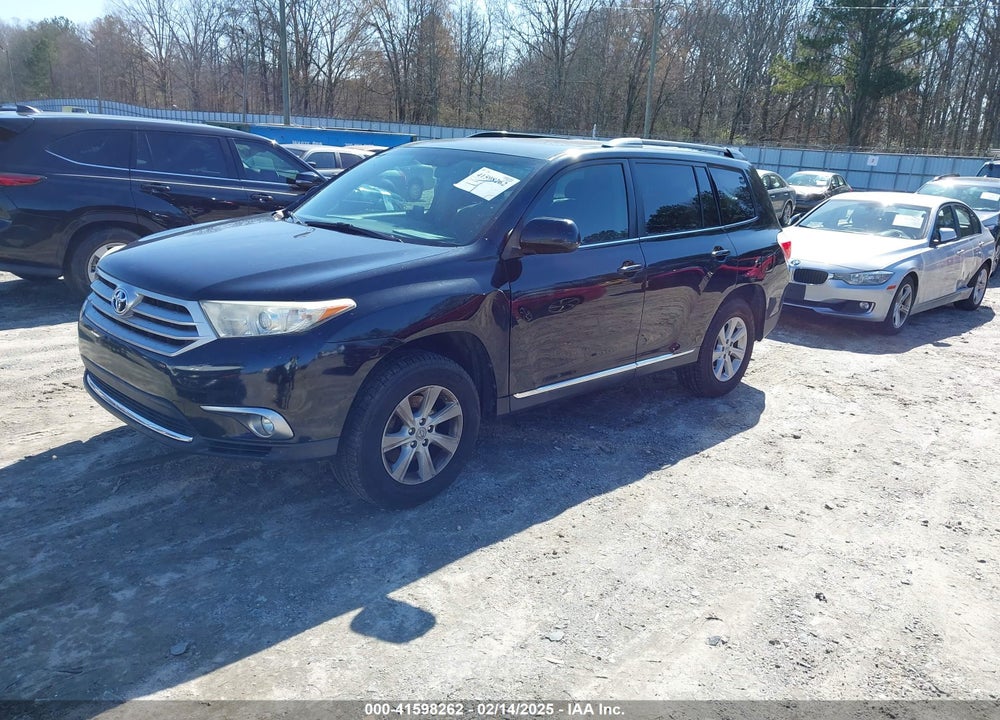 2013 TOYOTA HIGHLANDER BASE PLUS V6 VIN: 5TDZK3EHXDS099088