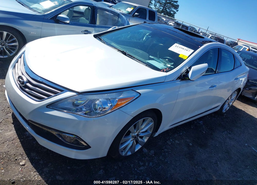 2016 HYUNDAI AZERA VIN: KMHFH4JG0GA508622