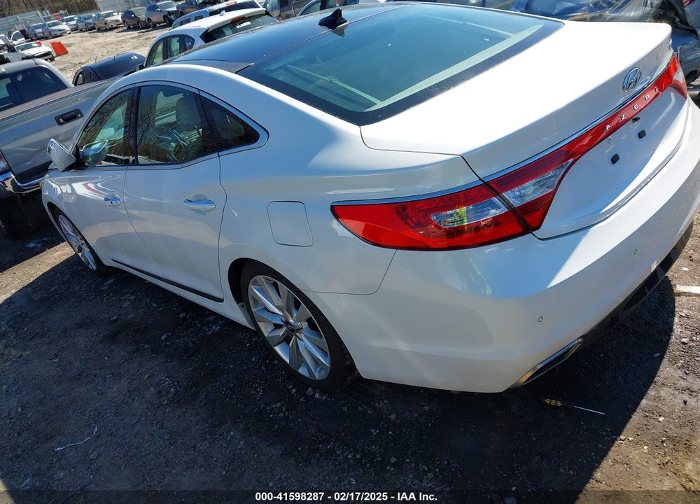 2016 HYUNDAI AZERA VIN: KMHFH4JG0GA508622