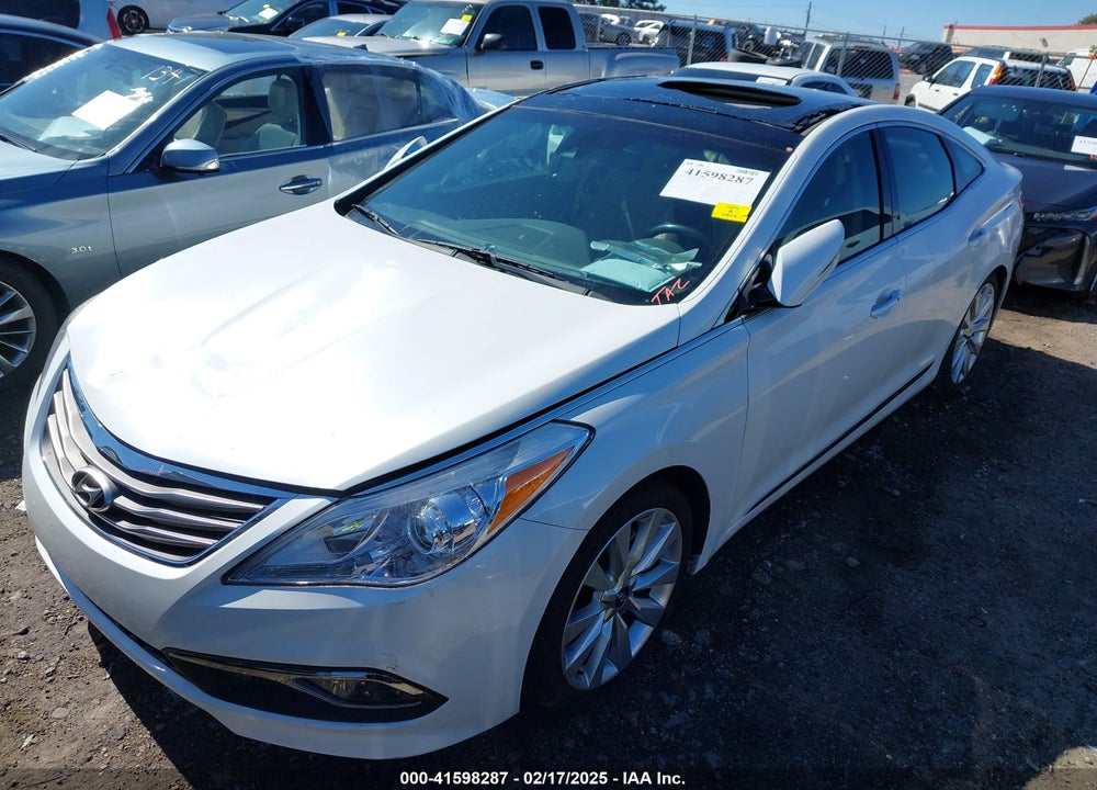 2016 HYUNDAI AZERA VIN: KMHFH4JG0GA508622