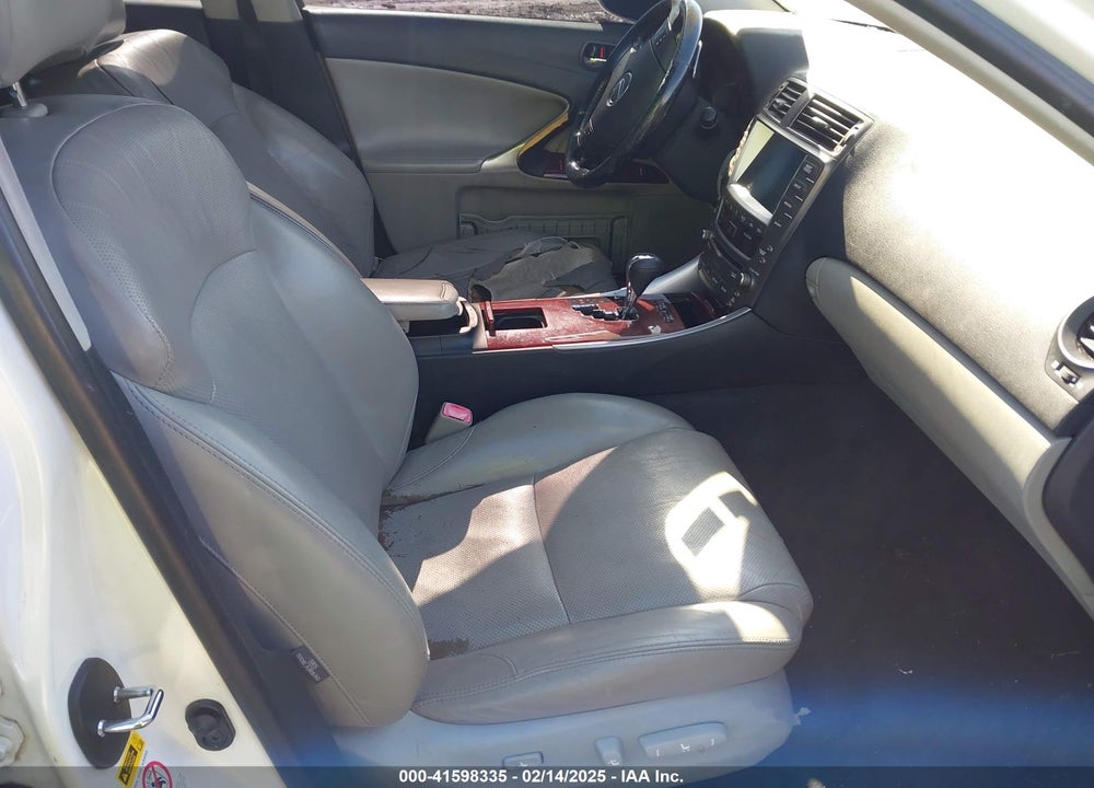 2008 LEXUS IS 250 VIN: JTHCK262982026753