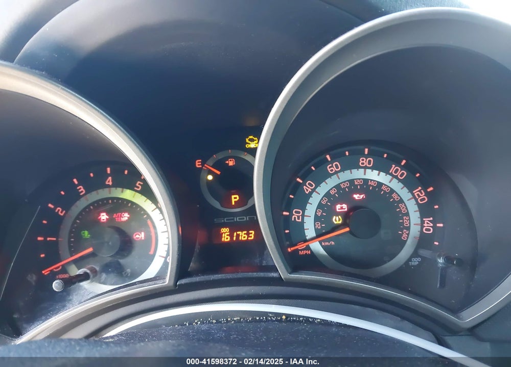 2012 SCION TC VIN: JTKJF5C77C3039074