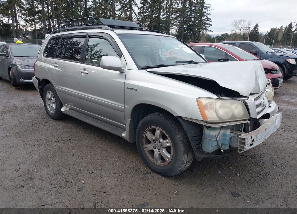 2003 TOYOTA HIGHLANDER LIMITED V6 VIN: JTEHF21A330138877