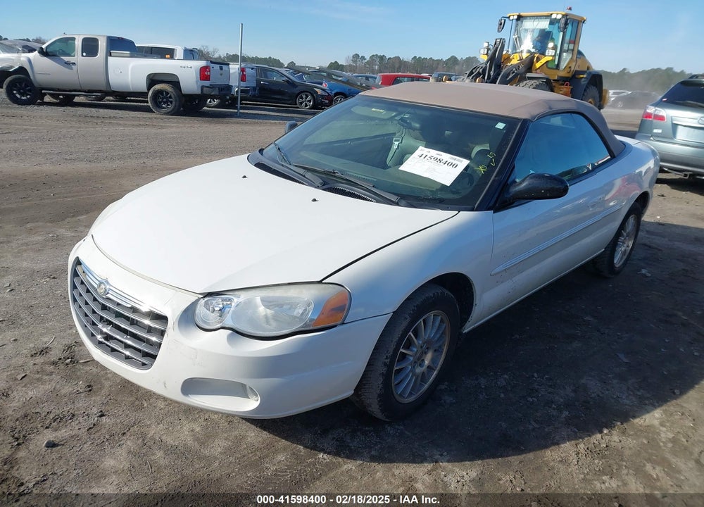 2006 CHRYSLER SEBRING TOURING VIN: 1C3EL55R16N282621