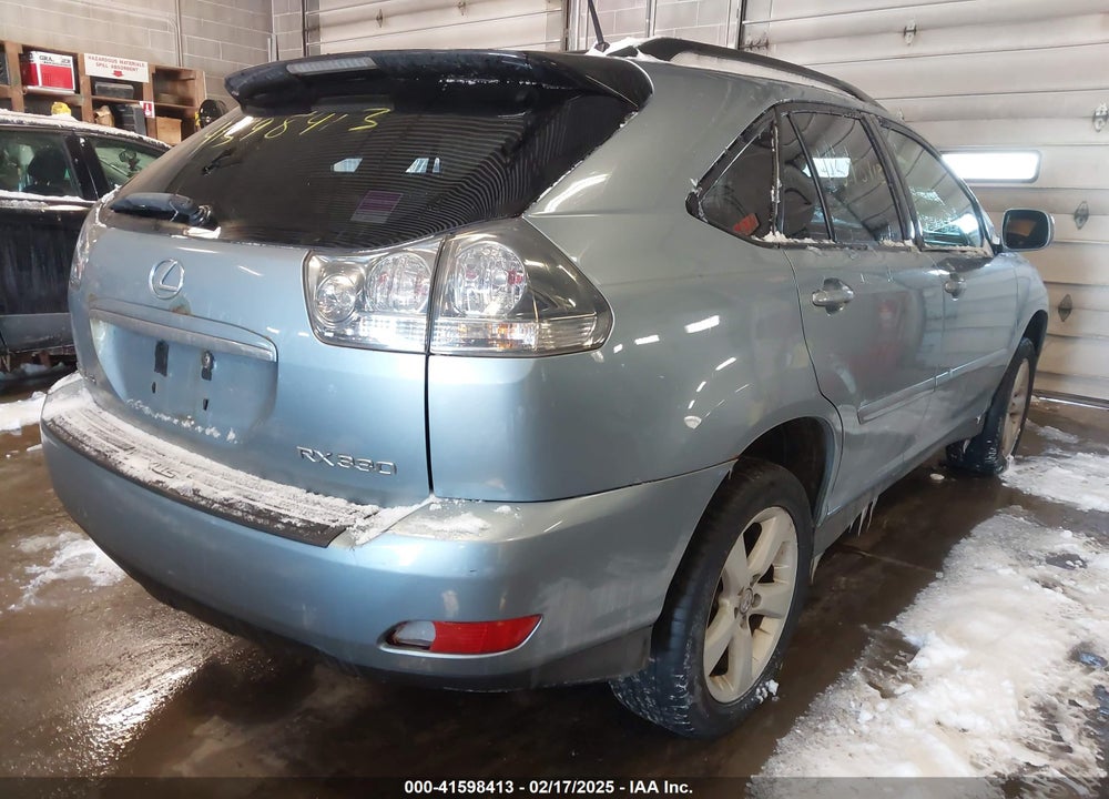 2004 LEXUS RX 330 BASE (A5) VIN: JTJHA31U340041289