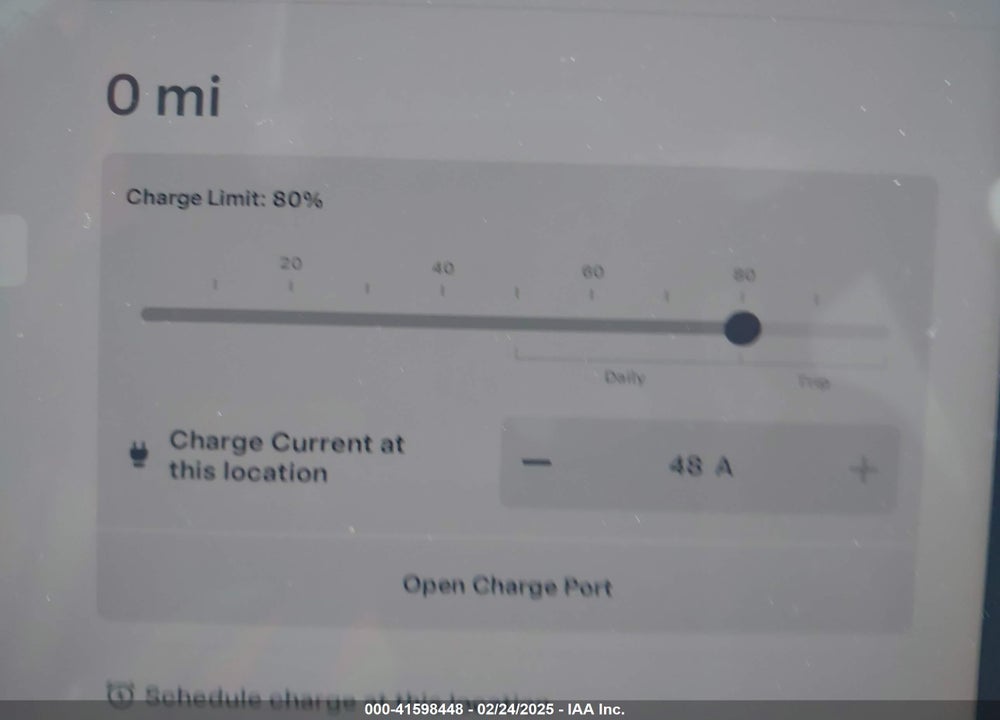 2023 TESLA MODEL Y VIN: 7SAYGDEE2PA104799