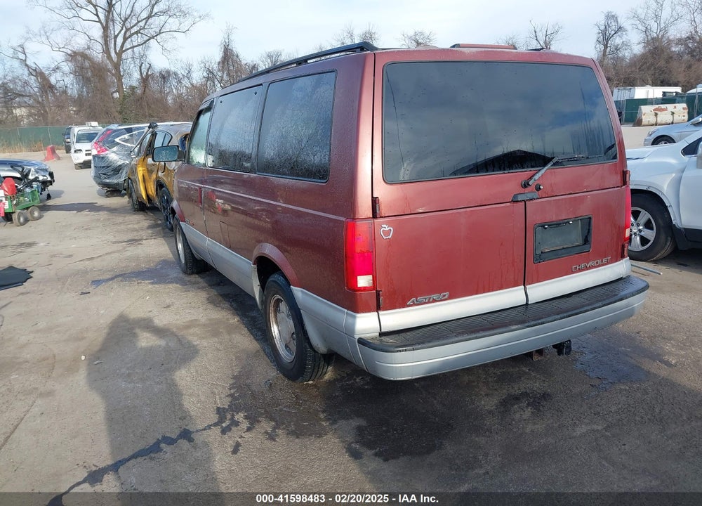 1999 CHEVROLET ASTRO VIN: 1GNEL19W5XB102247