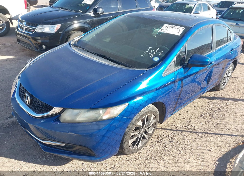 2014 HONDA CIVIC VIN: 19XFB2F81EE017000