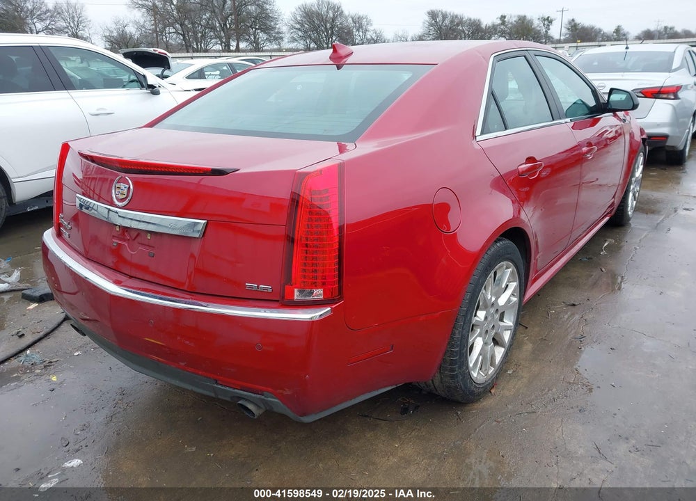 2011 CADILLAC CTS STANDARD VIN: 1G6DJ5ED0B0160778